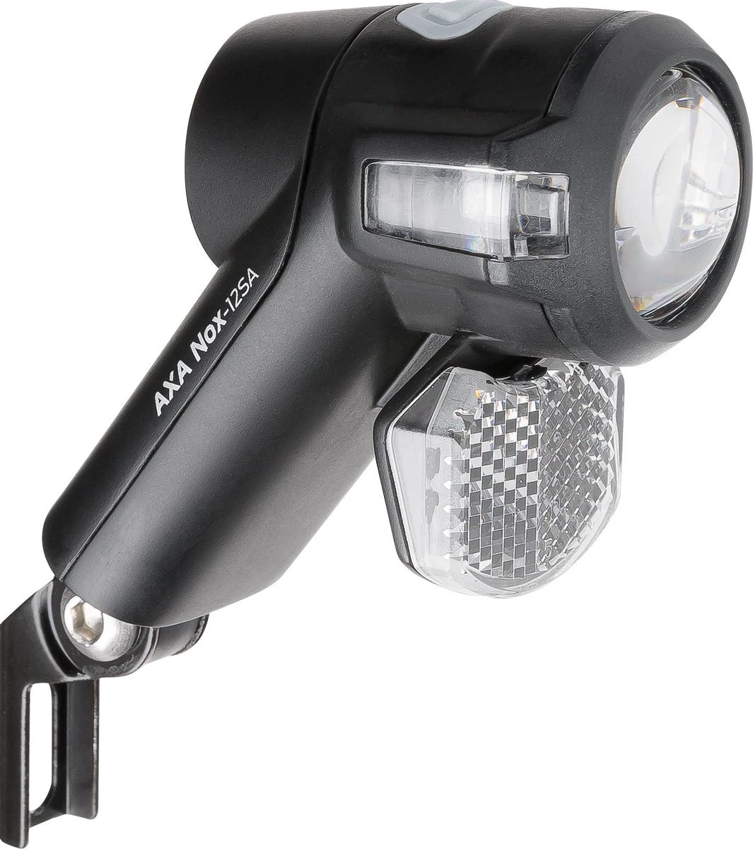AXA Nox Sport 12 Lux - Fietslamp Voorlicht - LED Koplamp - Fietsverlichting Op Batterij - Zwart 3 AXA Nox Sport 12 Lux - Fietslamp Voorlicht - LED Koplamp - Fietsverlichting Op Batterij - Zwart
