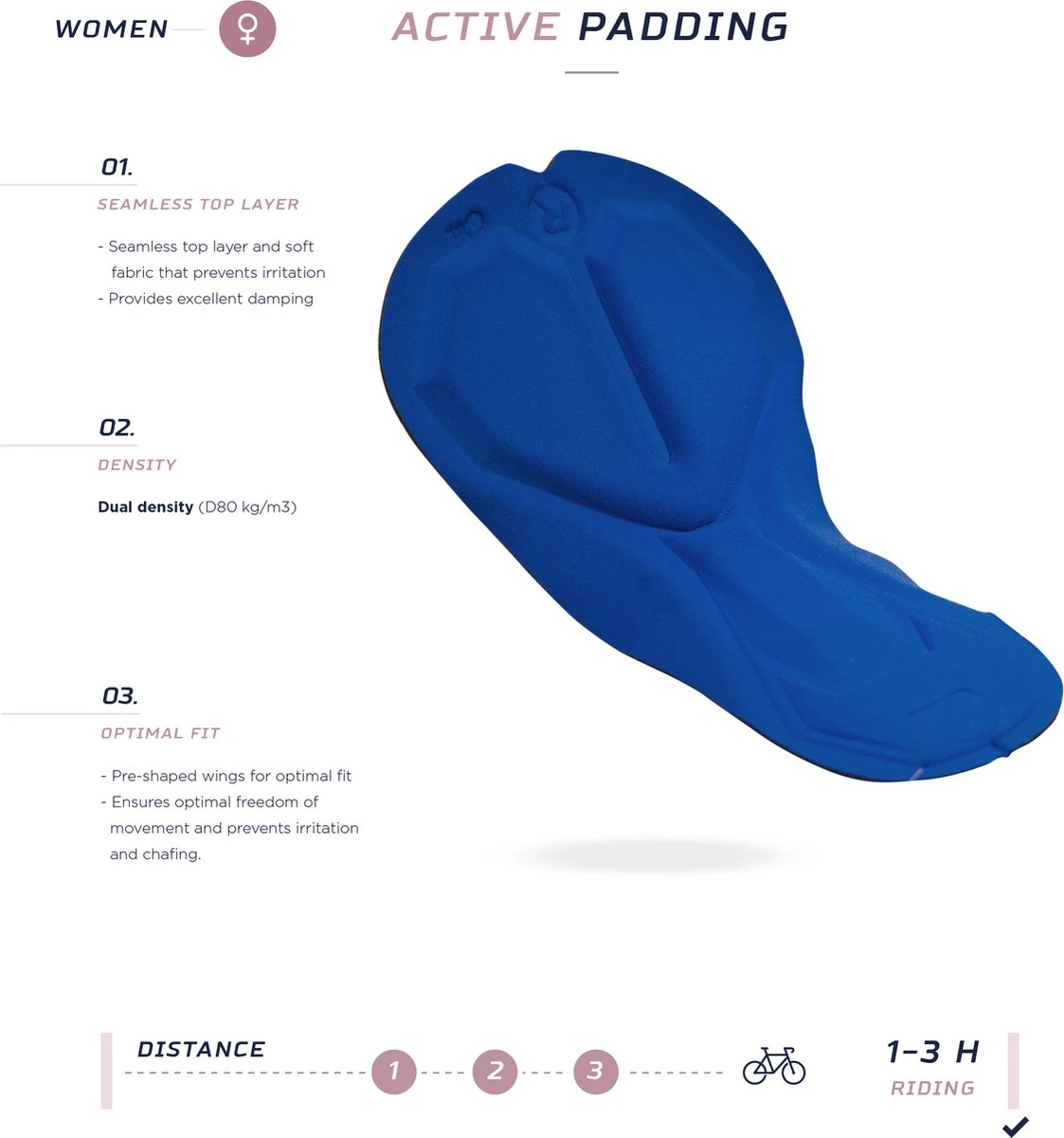 Rogelli Core - Lange Fietsbroek Met Bretels - Dames - Maat L - Zwart 5 Rogelli Core - Lange Fietsbroek Met Bretels - Dames - Maat L - Zwart - Afbeelding 3