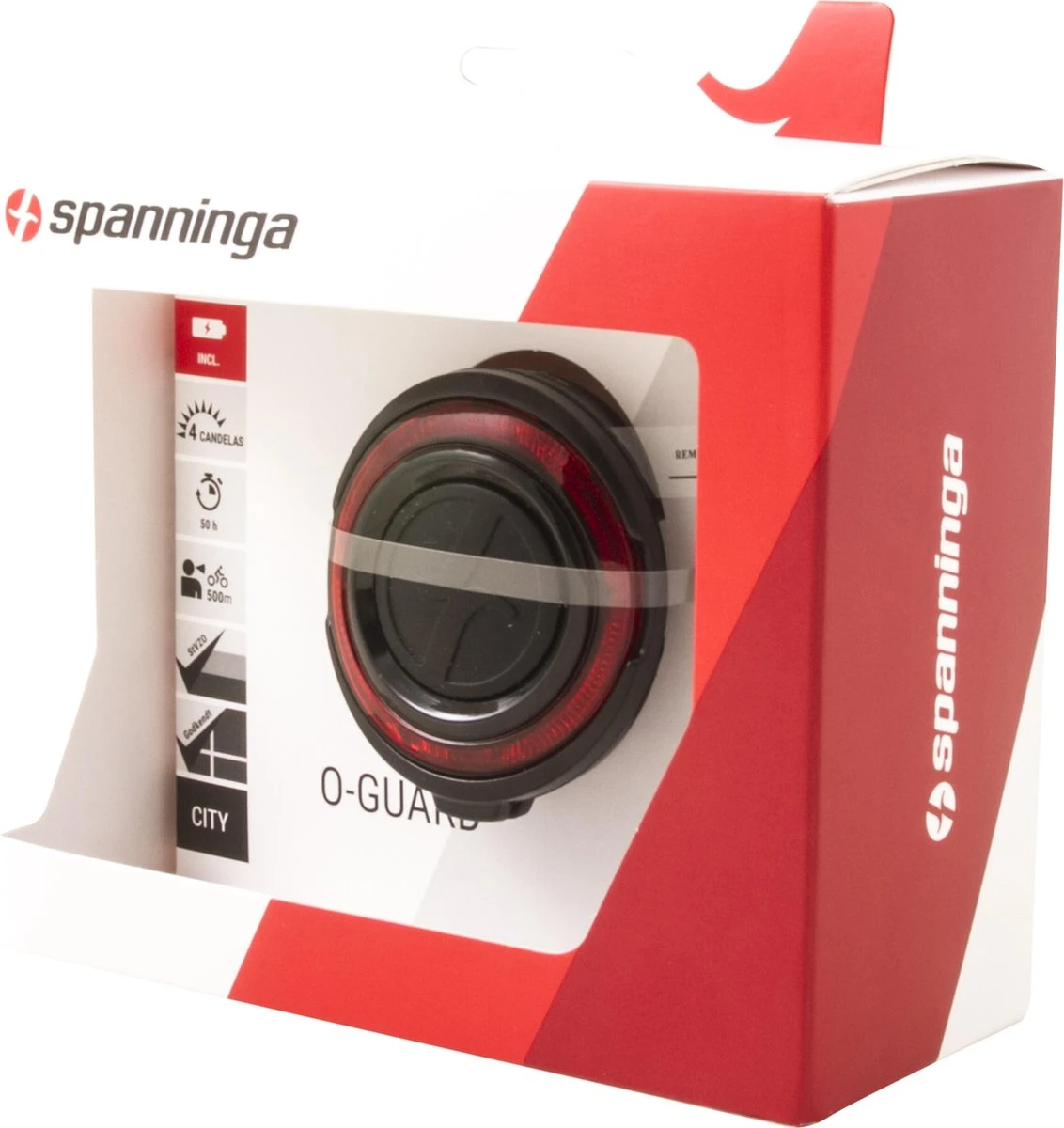 Spanninga O-Guard Fiets Achterlicht - Batterij 15 Spanninga O-Guard Fiets Achterlicht - Batterij - Afbeelding 13