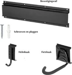 SODEAL Fiets Ophangsysteem - Fietshaak - Fiets Ophangbeugel - Muurbeugel Fiets - Fietsenrek - Fietsbeugel -Fietsaccessoires Winkel 1155x1200 2