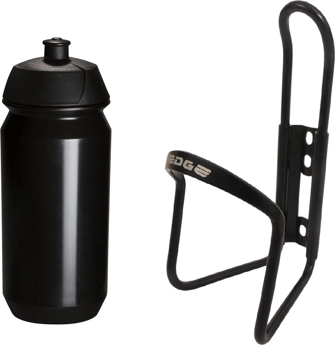 Bidonhouder Met Bidon Tacx 500cc - Zwart - Aluminium Racefiets Mountainbike