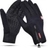 Merkloos Handschoenen | Touchscreen | Waterdicht | Fleece | Unisex | Zwart | Maat S -Fietsaccessoires Winkel 1185x1200 2