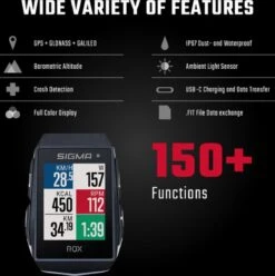 SIGMA SPORT ROX 11.1 EVO GPS Fietscomputer Incl. Stuurhouder, Zwart -Fietsaccessoires Winkel 1195x1200 10