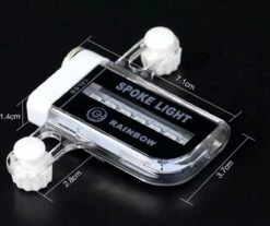 Spaakverlichting- Spaakverlichting Met Bewegingssenor- Spaakverlichting Kinderfiets- LED Voor Wiel- Waterdicht- 32 Verschillende Patronen- Makkelijk Te Installeren -Fietsaccessoires Winkel 1200x1008