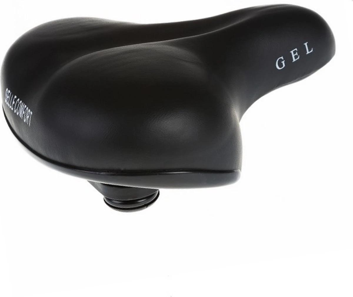 Selle Comfort Gel Fietszadel - Inclusief Zadelstrop - Zwart 3 Selle Comfort Gel Fietszadel - Inclusief Zadelstrop - Zwart