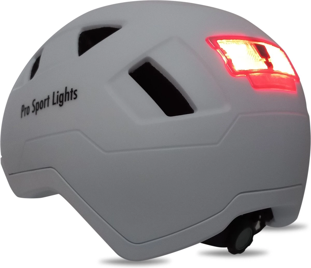 Speed Pedelec NTA 8776 Fietshelm Pro Sport Lights - Helm Met LED Verlichting - Heren/Dames 10 Speed Pedelec NTA 8776 Fietshelm Pro Sport Lights - Helm Met LED Verlichting - Heren/Dames - Afbeelding 8