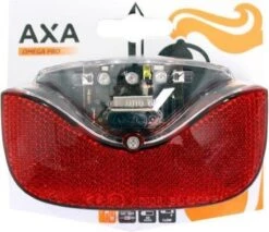 AXA Omega - Fiets Achterlicht - LED Fietsverlichting Op Batterij – Auto On/off Systeem - 50-80 Mm - Rood -Fietsaccessoires Winkel 1200x1034 2