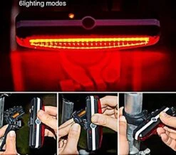 Merkloos LED Fiets Achterlicht USB Oplaadbare - Marktleider 110 Lumen Helderheid - IP65 Waterbestendig - Supersnel Installatie - Horizontaal Of Verticaal - Voor Zadel, Zadelpen Of Helm -Fietsaccessoires Winkel 1200x1059 1