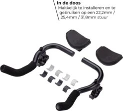 BBB Cycling AeroComfort Ligstuur - Verstelbaar - Aluminium - Opzetstuur Met Armsteun - Zwart - 22.2-31.8mm - BHB-59 19 BBB Cycling AeroComfort Ligstuur - Verstelbaar - Aluminium - Opzetstuur Met Armsteun - Zwart - 22.2-31.8mm - BHB-59 -Fietsaccessoires Winkel 1200x1078 1