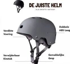 De Juiste Helm - NTA 8776 Helm - Scooterhelm, Fietshelm, E-chopperhelm, Speed-Pedelec Helm - Maat S - Zwart -Fietsaccessoires Winkel 1200x1090 6
