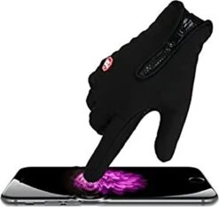 Fietshandschoenen Winter - Handschoenen - Sport Handschoenen Met Rits - Touchscreen Telefoon - Anti Slip Gloves - Heren / Dames - Maat XL - Zwart - Sinterklaas Cadeau - Kerst Cadeautje - Black Friday 2022 Deals -Fietsaccessoires Winkel 1200x1130 1
