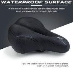 BOTC Fietszadel - Unisex - Extra Comfortabel - Inclusief Waterdichte Zadelhoes - Ventilerend 11 BOTC Fietszadel - Unisex - Extra Comfortabel - Inclusief Waterdichte Zadelhoes - Ventilerend -Fietsaccessoires Winkel 1200x1139 4