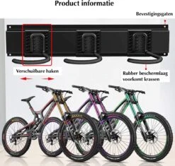 SODEAL Fiets Ophangsysteem - Gereedschapshouder - Fietshaak - Fiets Ophangbeugel - Muurbeugel Fiets - Fietsenrek - Fietsbeugel 22 SODEAL Fiets Ophangsysteem - Gereedschapshouder - Fietshaak - Fiets Ophangbeugel - Muurbeugel Fiets - Fietsenrek - Fietsbeugel -Fietsaccessoires Winkel 1200x1142 5