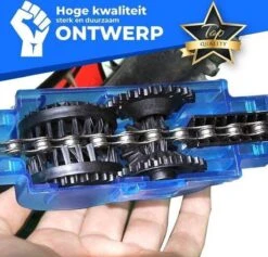 Merkloos Fietsketting Reiniger - Ketting Schoonmaken - Kettingborstel - Fiets Schoonmaak Set - Ontvetter Fiets - Kettingreiniger - Fietsketting Smeermiddel - Fiets Accessoires - Fietsgereedschap - Cadeau Voor Man -Vrouwen- Sinterklaas Cadeautjes -Fietsaccessoires Winkel 1200x1153 13