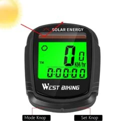 Draadloze Verlichte Fietscomputer - USB Oplaadbaar- Op Zonne- Energie - Kilometerteller - Klok - Calorie Teller - Snelheidsmeter - Auto Wake - IPX7 Waterdicht - 5 Talen - Met Verlichte LCD Display - Multifunctioneel - Inclusief Sensor - Zwart 12 Draadloze Verlichte Fietscomputer - USB Oplaadbaar- Op Zonne- Energie - Kilometerteller - Klok - Calorie Teller - Snelheidsmeter - Auto Wake - IPX7 Waterdicht - 5 Talen - Met Verlichte LCD Display - Multifunctioneel - Inclusief Sensor - Zwart -Fietsaccessoires Winkel 1200x1171 6