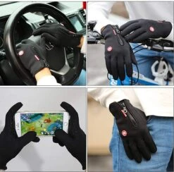 Fietshandschoenen Winter - Handschoenen - Sport Handschoenen Met Rits - Touchscreen Telefoon - Anti Slip Gloves - Heren / Dames - Maat XXL - Zwart - Cadeautje 12 Fietshandschoenen Winter - Handschoenen - Sport Handschoenen Met Rits - Touchscreen Telefoon - Anti Slip Gloves - Heren / Dames - Maat XXL - Zwart - Cadeautje -Fietsaccessoires Winkel 1200x1185 5