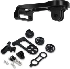 Kwmobile Houder Voor Garmin Edge / Bryton Rider / CatEye - Fietshouder Voor Navigatiesysteem - Stuurhouder In Zwart