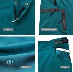 Merkloos Mountainbike Broek - MTB Broek - Short - Blauw - Fietsbroek & Onderbroek Met Zeem - Maat XL -Fietsaccessoires Winkel 1200x1188