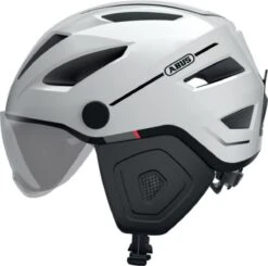 Fietsaccessoires Winkel 40 Abus Helm Pedelec 2.0 ACE Fietshelm - Maat L (56-62cm) - Pearl White