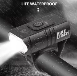 Fietslamp LED, Fietslicht, Fietsverlichting, Racefiets, Voorlicht, Oplaadbaar, Micro USB, Verstelbaar, Zwart -Fietsaccessoires Winkel 1200x1190 6