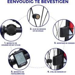 Nince Draadloze Fietscomputer Van Hoge Kwaliteit 2022 Model - Fiets Computer Draadloos Waterdicht -Fietsaccessoires Winkel 1200x1196 9