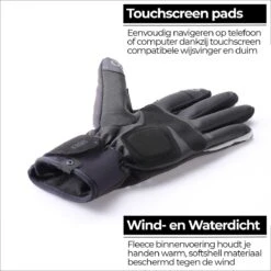 BBB Cycling ColdShield Fietshandschoenen Winter - Fiets Handschoenen Touchscreen - 0-10 ℃ - Winddicht - Zwart - Maat M -Fietsaccessoires Winkel 1200x1200 185