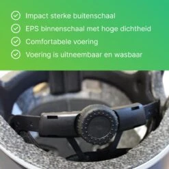 GOOFF® Skate Snorscooter Helm | Brede Pasvorm | 14x Ventilatie | Matgrijs | Lichtgewicht (L) -Fietsaccessoires Winkel 1200x1200 214