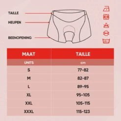 Fietsonderbroek Dames Heren Met Zeem - Fietsbroek - Fietsondergoed - Wielerbroek - 3XL 22 Fietsonderbroek Dames Heren Met Zeem - Fietsbroek - Fietsondergoed - Wielerbroek - 3XL -Fietsaccessoires Winkel 1200x1200 238