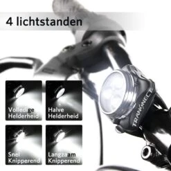 Fietsverlichting USB Oplaadbaar - Waterdicht Fietslamp - LED Fietslampjes - Voorlicht En Achterlicht - Voor Fiets -Fietsaccessoires Winkel 1200x1200 264