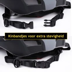 Dunlop Fietshelm - Verstelbaar Van 58 Tot 61 CM - Maat L - Met LED-Verlichting - 3 Lichtmodus - Zwart -Fietsaccessoires Winkel 1200x1200 27