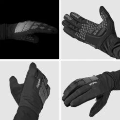 GripGrab - Ride Windproof Lente Herfst Fietshandschoenen Lange Vinger - Zwart - Unisex - Maat L -Fietsaccessoires Winkel 1200x1200 29
