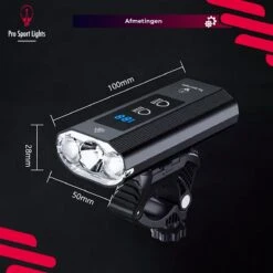 Fietslamp 1200 Lumen Fietsverlichting Pro Sport Lights Performance - Koplamp USB Oplaadbaar - Voorlicht Fietsverlichting -Fietsaccessoires Winkel 1200x1200 355