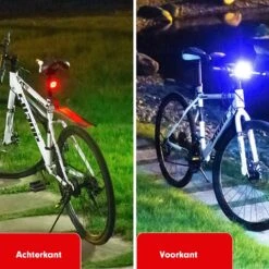 Esioh® Oplaadbare Fietslamp Led Set Wit En Rood – Oplaadbare Fietsverlichting USB – Fietslampjes Voorlicht En Achterlicht -Fietsaccessoires Winkel 1200x1200 423