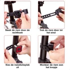 Esioh® Oplaadbare Fietslamp Led Set Wit En Rood – Oplaadbare Fietsverlichting USB – Fietslampjes Voorlicht En Achterlicht -Fietsaccessoires Winkel 1200x1200 429