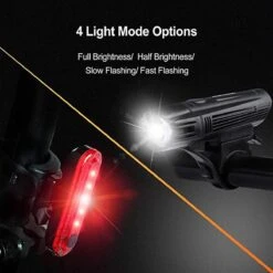 FIEZIO Fietsverlichting - USB Oplaadbaar LED Fietslampen – Waterdicht -Fietsaccessoires Winkel 1200x1200 447