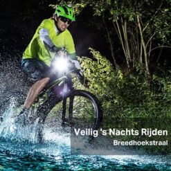 Transnect® – Fietsverlichting LED Set - Fietslampjes Voor En Achter Licht - 4 Lichtstanden – USB Oplaadbaar - Draagbaar – Waterdicht -Fietsaccessoires Winkel 1200x1200 470