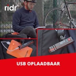 RIDR Achterlicht Fiets - USB Oplaadbaar LED - Fietsverlichting Met Laser - Waterdicht -Fietsaccessoires Winkel 1200x1200 476