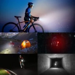BOTC Fietsverlichting USB Oplaadbaar - Oplaadbare USB Led Fietslamp - Voorlicht & Achterlicht - Waterdicht -Fietsaccessoires Winkel 1200x1200 483