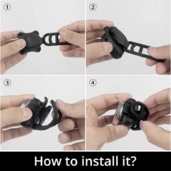 BOTC Fietsverlichting USB Oplaadbaar - Oplaadbare USB Led Fietslamp - Voorlicht & Achterlicht - Waterdicht -Fietsaccessoires Winkel 1200x1200 484