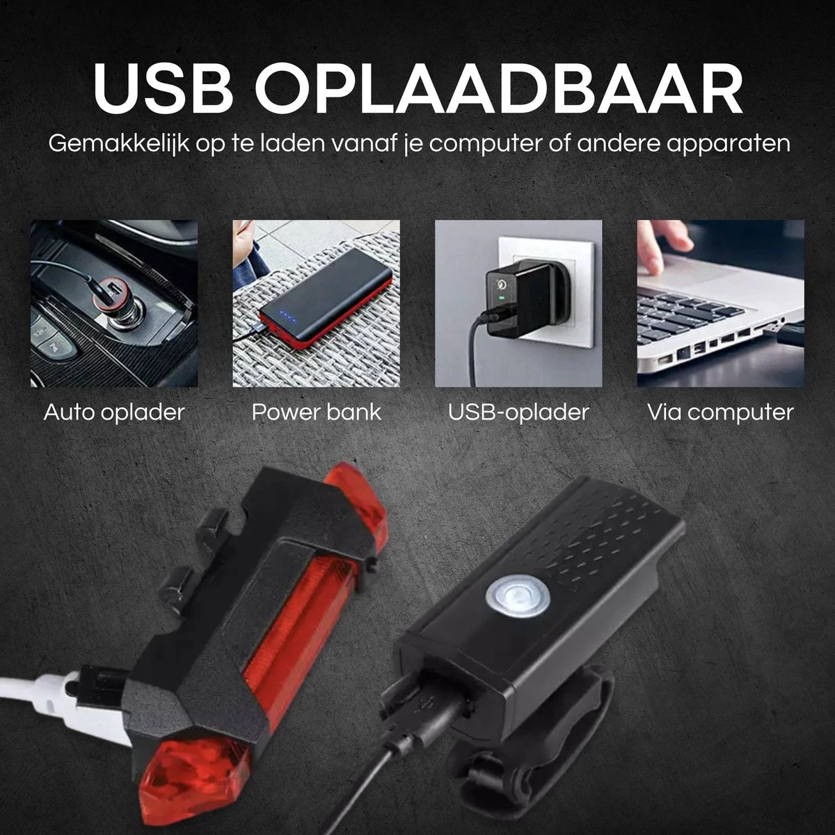 Rebela | Fietsverlichting Usb Oplaadbaar | Voorlicht En Achterlicht | Fietslamp LED | Fietsverlichting Set | Mountainbike 4 Rebela | Fietsverlichting Usb Oplaadbaar | Voorlicht En Achterlicht | Fietslamp LED | Fietsverlichting Set | Mountainbike - Afbeelding 2