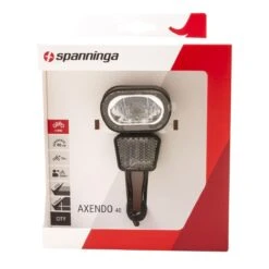 Spanninga Koplamp Axendo 40 Xe Led Zwart -Fietsaccessoires Winkel 1200x1200 547