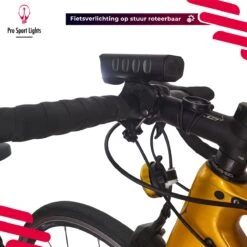 Pro Sport Lights Performance 1800 Lumen Fietslamp Voorlicht - Fietsverlichting USB Oplaadbaar - Koplamp Fiets - LED Racefiets / Mountainbike -Fietsaccessoires Winkel 1200x1200 586