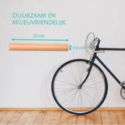 Fiets Ophangsysteem Van Massief Beukenhout | 2 Stuks | 32cm | Ophangbeugel | Muurbeugel Fiets | &ERGY -Fietsaccessoires Winkel 1200x1200 613