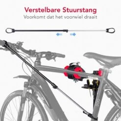 LifeGoods Fiets Montagestandaard - Fietsreparatie Racefiets / MTB - Incl. Stuurhouder - Zwart/Rood -Fietsaccessoires Winkel 1200x1200 624