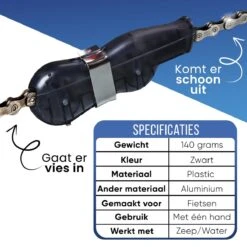 Fietsketting Reiniger - Fietsonderhoud - Kettingreiniger - Zwart -Fietsaccessoires Winkel 1200x1200 662