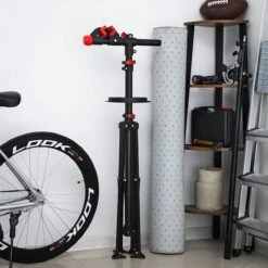 Merkloos Decopatent® Sterke Montagestandaard Fiets - 360° Draaibaar - Verstelbaar + Gereedschapsbakje - Fiets Montage Reparatie Standaard -Fietsaccessoires Winkel 1200x1200 668