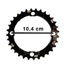 Kettingblad 32T Shimano Deore FC-M480 - Zwart -Fietsaccessoires Winkel 1200x1200 745