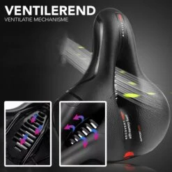 Achaté Fietszadel - Unisex - Extra Comfortabel - Ventilerend - Incl. Zadelhoes En Installatiemateriaal -Fietsaccessoires Winkel 1200x1200 758