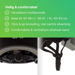 GOOFF® PILOT 3 In 1 Snorscooterhelm Met Afneembaar Vizier - Matzwart - Lichtgewicht Snorfiets Helm - NTA Gecertificeerd Speed Pedelec Helm - Geschikt Voor Blauw Kenteken Snorscooter En Snorfiets - Maat M - Voor Vrouwen En Mannen -Fietsaccessoires Winkel 1200x1200 8