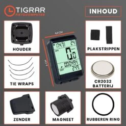 Kilometerteller Fiets - Fietscomputer Draadloos - KM Teller Fiets - Waterdicht Met 17 Functies Snelheidsmeter -Fietsaccessoires Winkel 1200x1200 890
